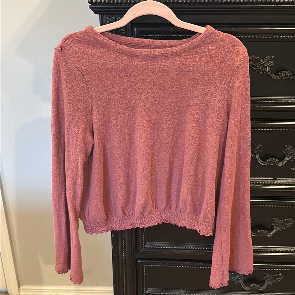 Madewell-texture & thread top